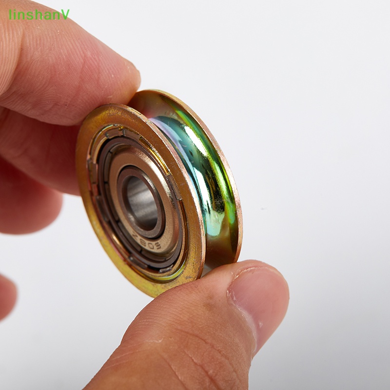 Bánh Xe Ròng Rọc Dẫn Đường Dây Chữ U Bằng Thép Không Gỉ 8 * 32 * 8.3mm Chất Lượng Cao