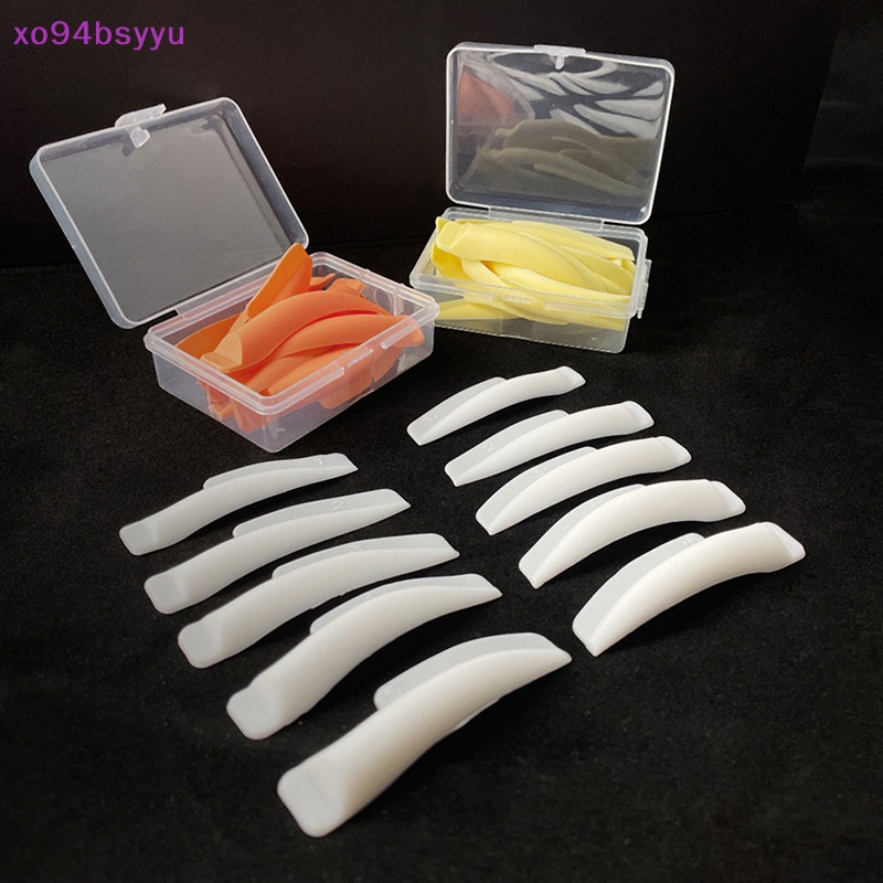 Set 5 Cặp Đệm Silicone Xo94Bsyu Uốn Cong Lông Mi Có Thể Tái Sử Dụng