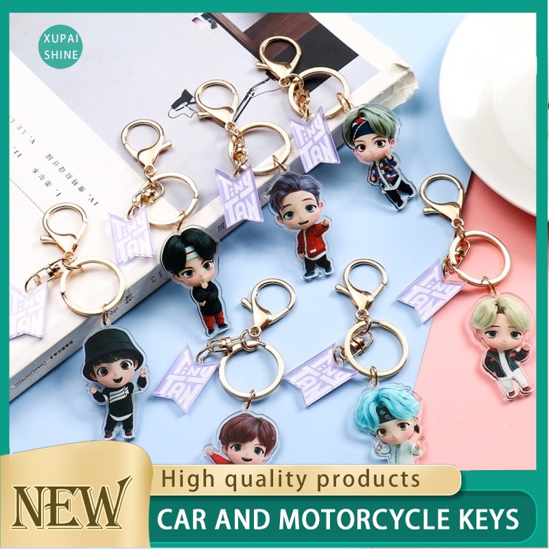 Xps Giá Thấp Nhất - Móc Khóa Acrylic Nhỏ BTS - Giao Hàng Nhanh