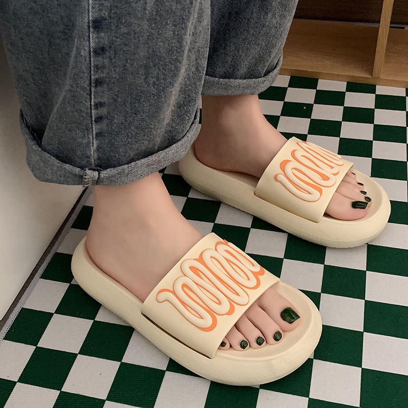 Dép Bánh Mì Dày Dặn Phong Cách Thời Trang Hàn Quốc Dành Cho Nữ