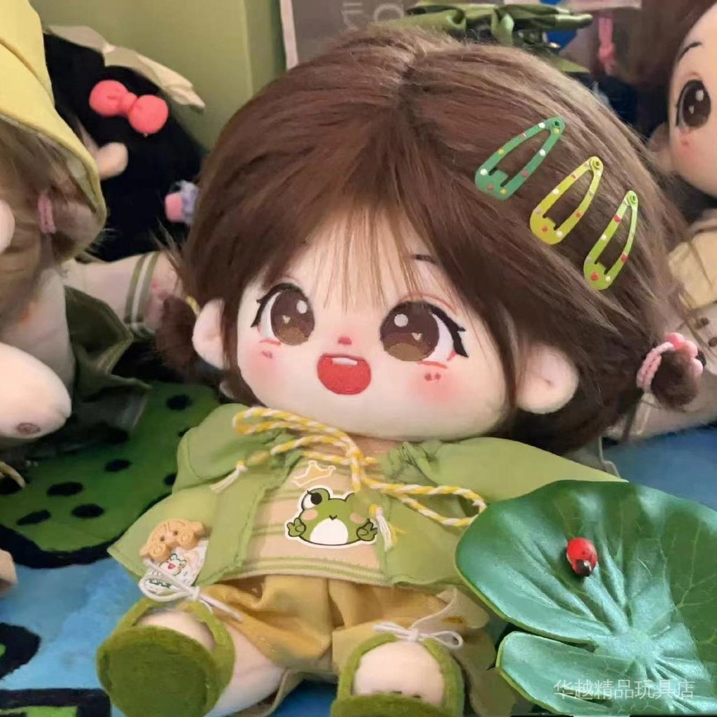 Búp Bê Nhồi Bông Hình Gấu 20cm Thay Đổi Được Không Gây Kích Ứng Cho Bé Gái