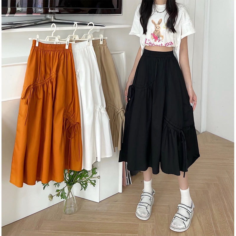 Adella Store chân váy chân váy dài Thời trang hàn quốc  A93M0FJ