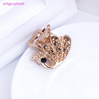 Kẹp Tóc Càng Cua Hình Hoa Đính Đá Pha Lê