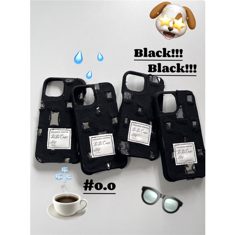 Hoạt Hình Ốp Điện Thoại Họa Tiết denim Cho iphone15 15pro 15promax 14promax 14 14pro 13 13pro 13promax 12 12pro 12promax 11