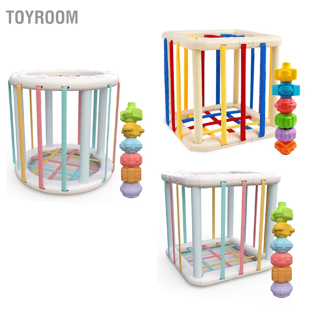 Có thể bán buôn Đồ chơi Montessori cảm giác cho bé Nhận biết màu sắc và hình dạng đào tạo kỹ năng vận động trẻ mới đi ToyRoom Hàng giao ngay