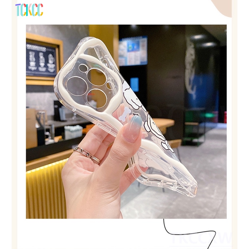 Ốp Điện Thoại Họa Tiết Chú Chó Hoạt Hình Dễ Thương Cho Realme C55 C25 C15 C12 8 V13 GT Neo Flash 2T Q3 Pro