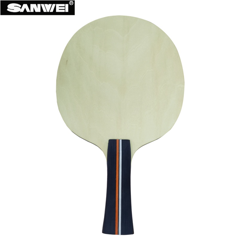 Sanwei Lưỡi Chơi Bóng Bàn 5 Lưỡi Dao tr-3 Bằng Gỗ + 2 Lưỡi Dao Điều Khiển Tốt loki rxton 1 Lưỡi