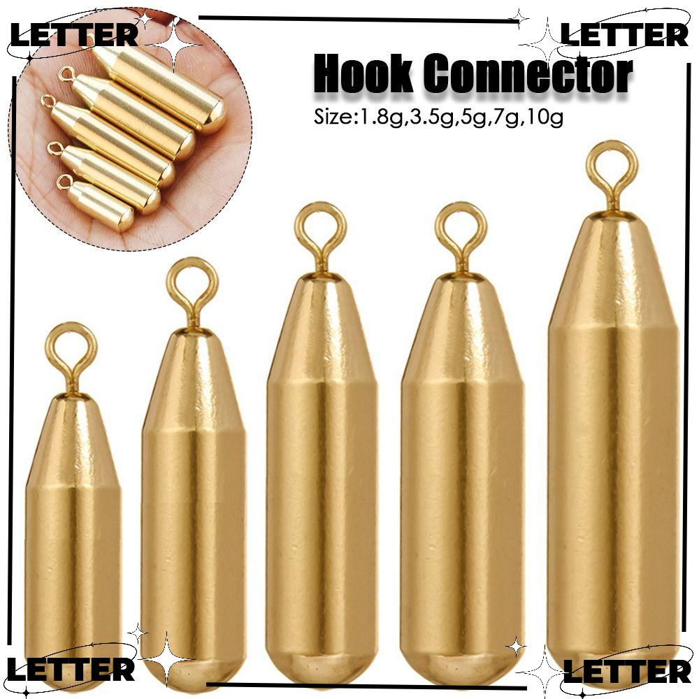 Set 10 Chì Câu Cá Bằng Đồng 10g & 7g & 5g & 3.5g & 1.8g