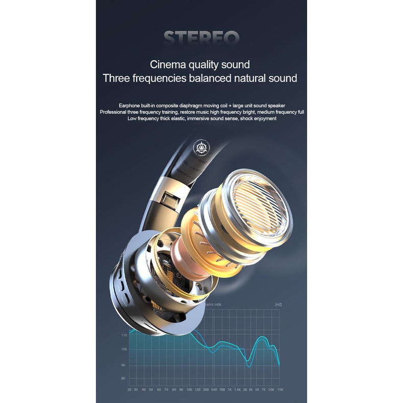 Tai Nghe Bluetooth Không Dây Ultra 200Hrs Loại Bỏ Tiếng Ồn