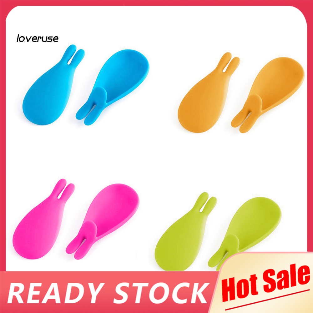 Móc Treo Túi Lọc Trà Đa Năng Hình Thỏ Đáng Yêu Bằng Silicone