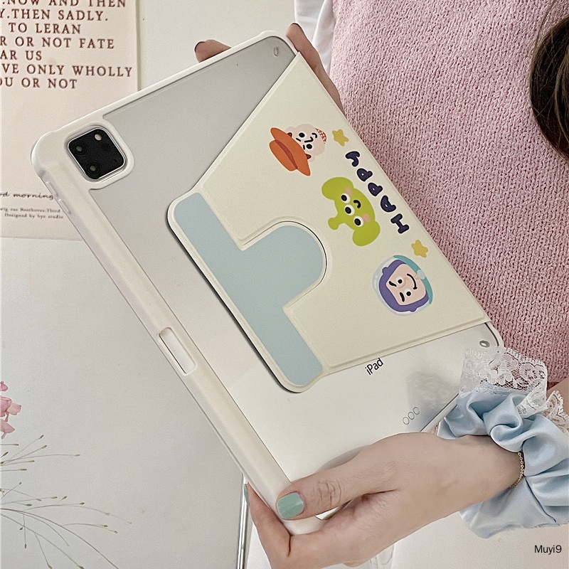 Đồ Chơi Hoạt Hình Toy Story 3600 3 Sáng Tạo Dễ Thương° Ốp Máy Tính Bảng Chống Rơi Vỡ Cho IPad10.2 Ipad10th Mini6 Ipad9.7 Air5 10.9 Pro11 / ipad12.9 Ipad Gen9
