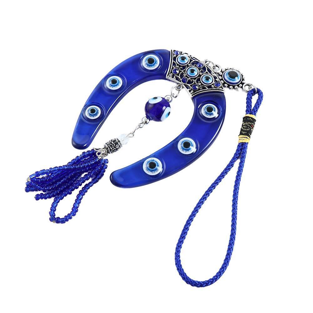 Móc Chìa Khóa / Điện Thoại Handmade Trang Trí Hình Mắt Quỷ May Mắn