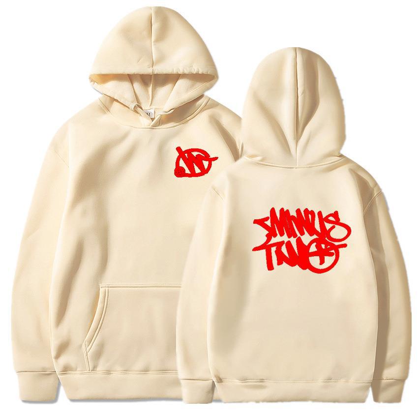 Áo hoodie Màu Trơn In Họa Tiết Bạc Hà Harajuku Thời Trang 2023 Y2K