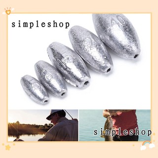 Set 5 Chì Câu Cá 3g/5g/8g/10g/15g/20g/30g/40g