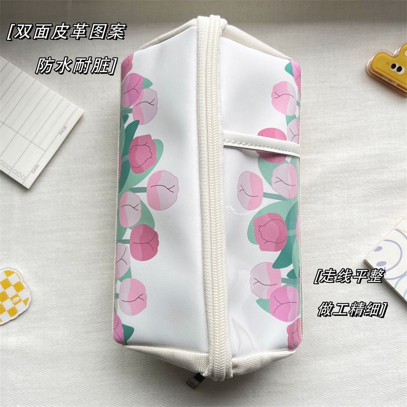 Sanrio clow m hộp đựng bút chì cô gái cinnamoroll babycinnamoroll giai điệu dung lượng lớn trong trường trung học học sinh tiểu học hộp văn phòng phẩm học sinh