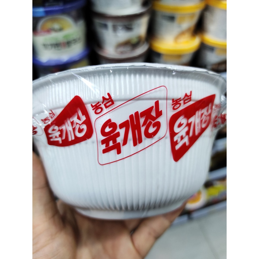 Mì bát bò hầm cay yukechang hàn quốc 86gr - 육개장 사발면, 큰사발