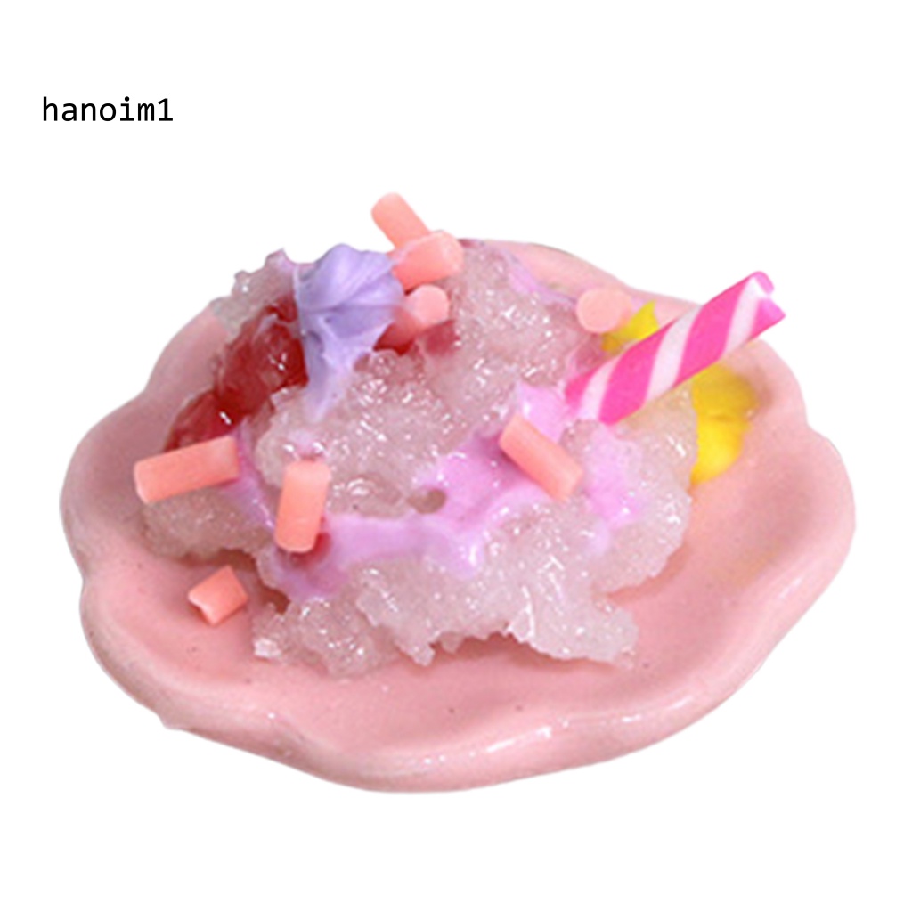 Đĩa Tráng Miệng Mini Trang Trí Cho Nhà Búp Bê