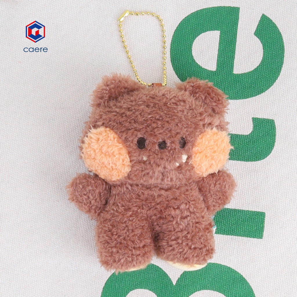 Caere PP Móc Khóa Búp Bê Nhồi Bông Hình Gà / Ếch Dùng Làm Quà Tặng Sinh Nhật