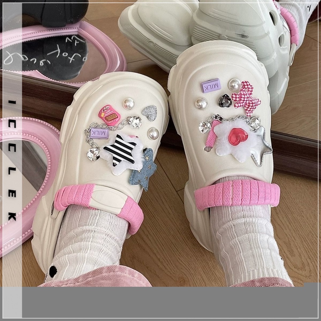 Dép sandal nữ ICCLEK bánh mì thoải mái 32zDDX072512