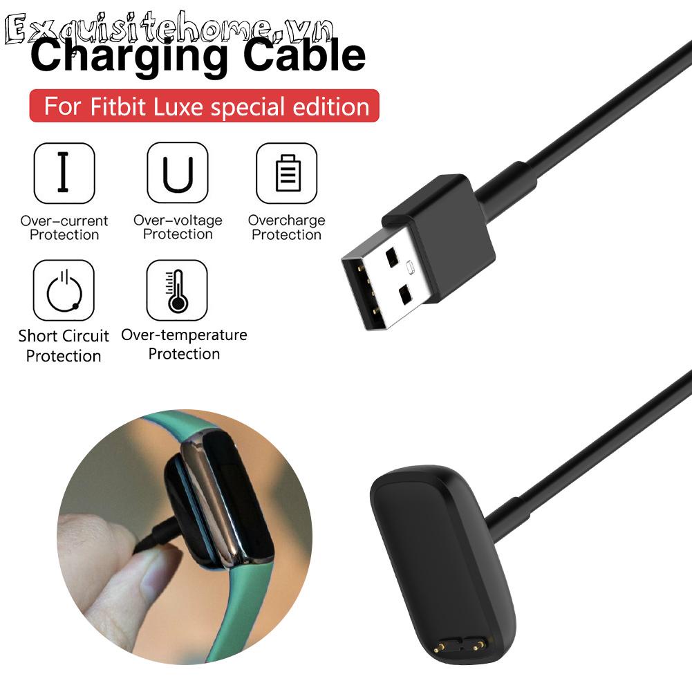 Cáp Sạc USB Cho Vòng Đeo Tay Thông Minh Fitbit Luxe