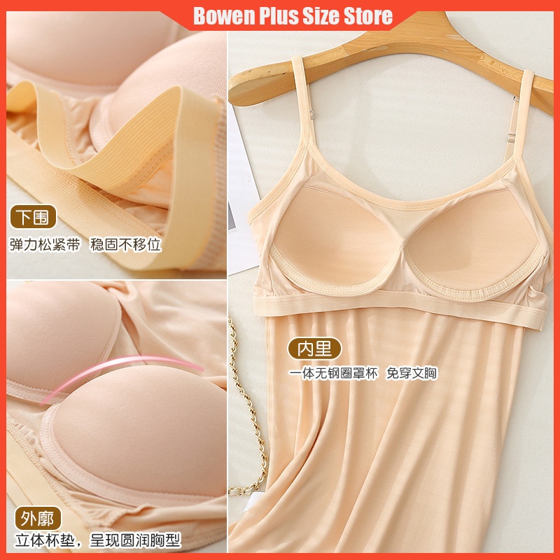 Áo Lót Có Mút Nâng Ngực Plus Size M-3XL Thời Trang Mùa Hè Cho Nữ Size 35-85kg