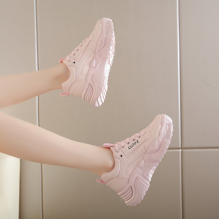 Giày Thể Thao Màu Kẹo Mẫu Mới Năm 2023 Thời Trang Xuân Thu Cho Nữ#039Giày Thể Thao Nữ Màu Trắng Tương Phản Thời Trang