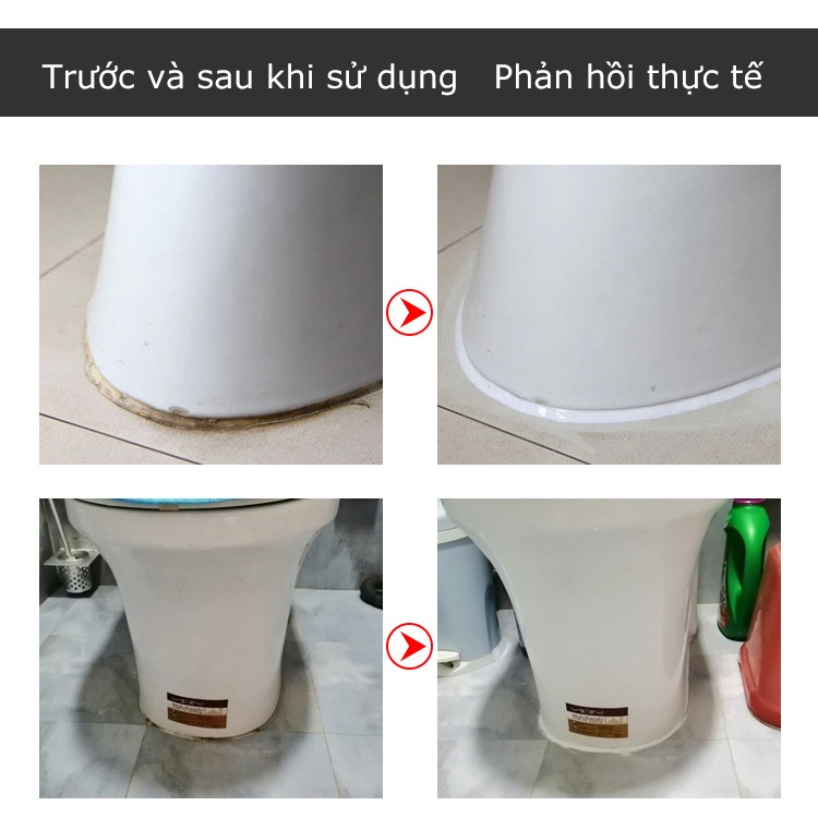 Keo trám gạch nhà tắm, nhà vệ sinh chuyên dụng, keo dán mạch gạch chống thấm nước dung tích 180ml ARSE FANS