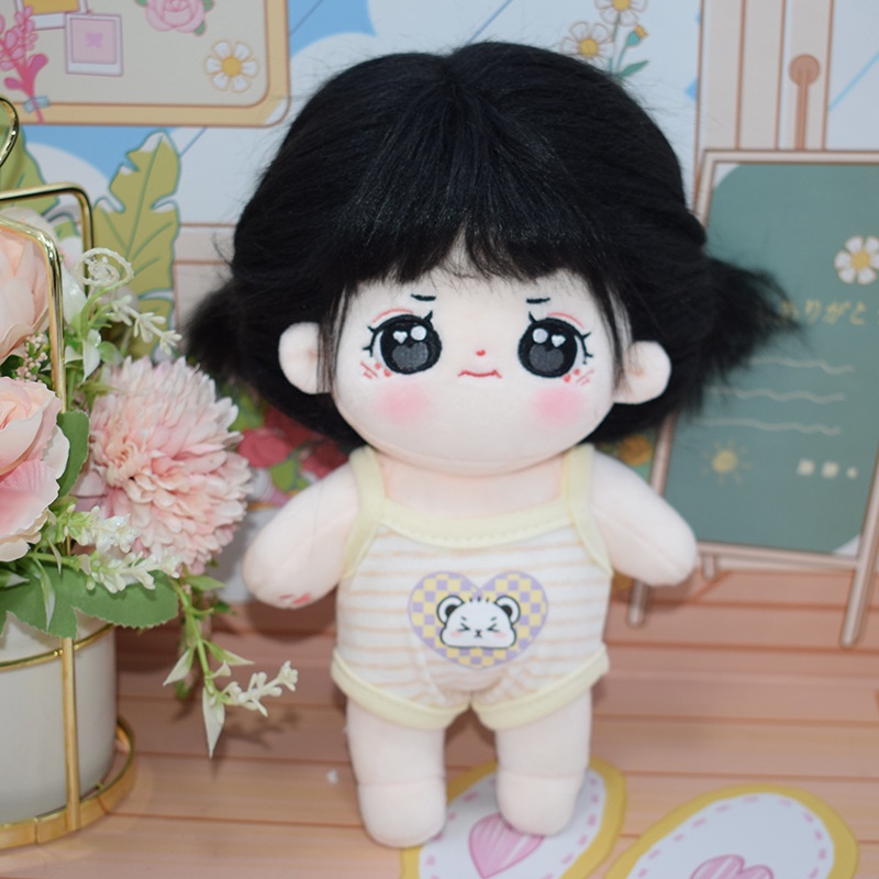 Mới Áo liền quần Bằng cotton Với Họa Tiết Động Vật Đáng Yêu Dùng Cho Búp Bê 10 / 20cm