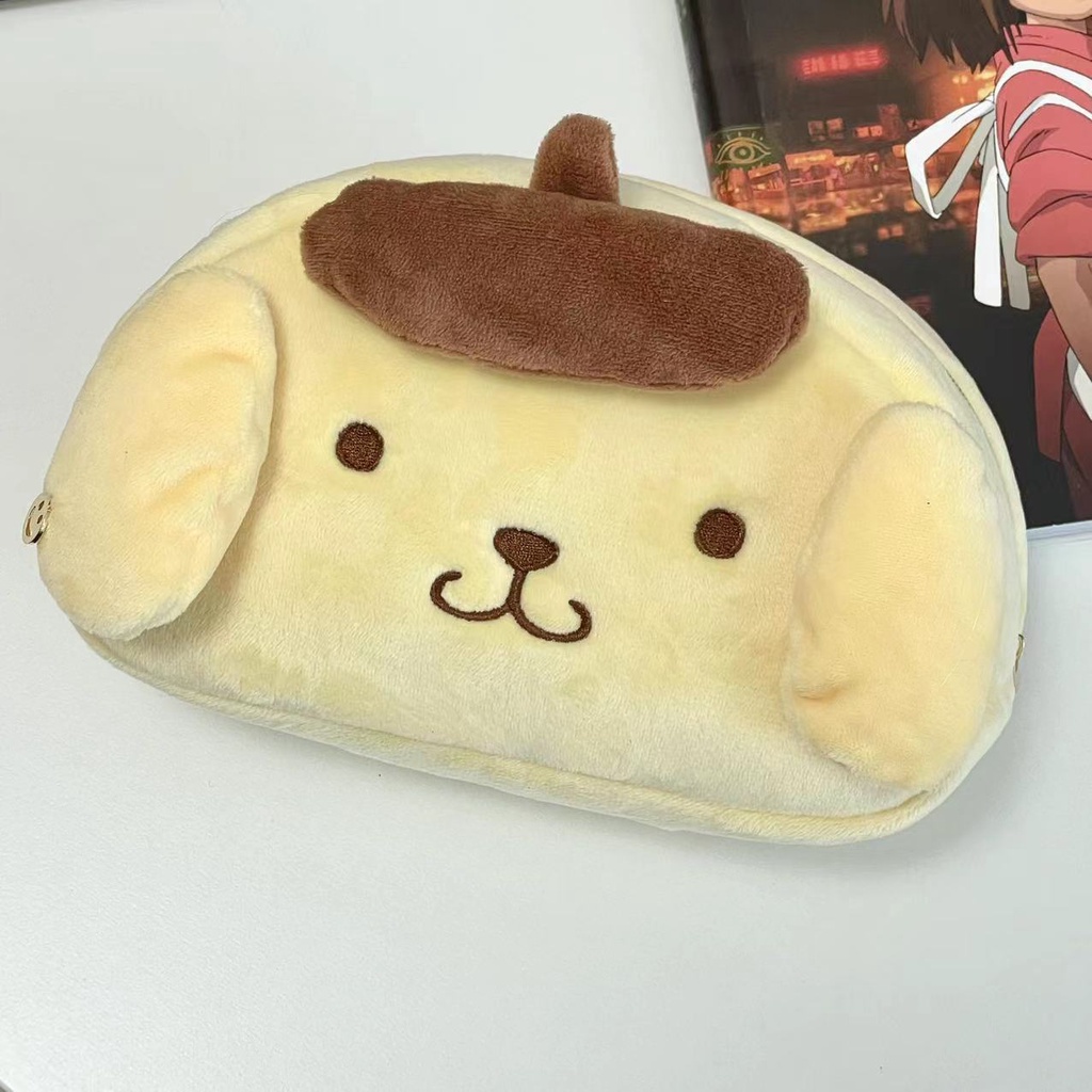 Túi Đựng Bút Chì / Mỹ Phẩm / Đồ Vệ Sinh Cá Nhân Họa Tiết Hoạt Hình Sanrio Kuromi Pochacco SQ3