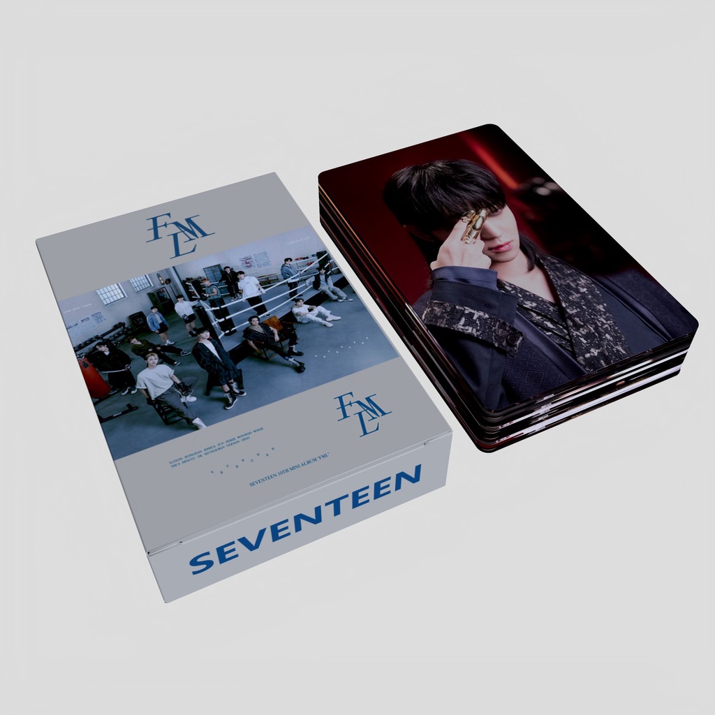 55pcs/box SEVENTEEN FML Photocards 10th Mini Album Lomo Cards SUPER Kpop Postcards LETAOTAO2023