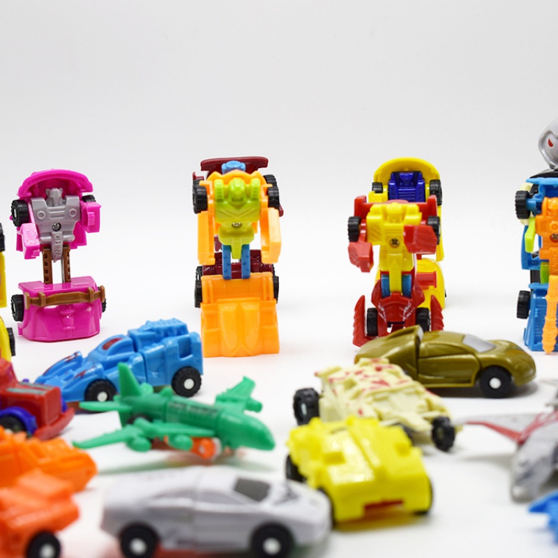 Mô Hình Đồ Chơi Xe Hơi Biến Hình Rô Bốt Xe Hơi Biến Hình mini Mới Lạ Có Thể Lắp Đặt