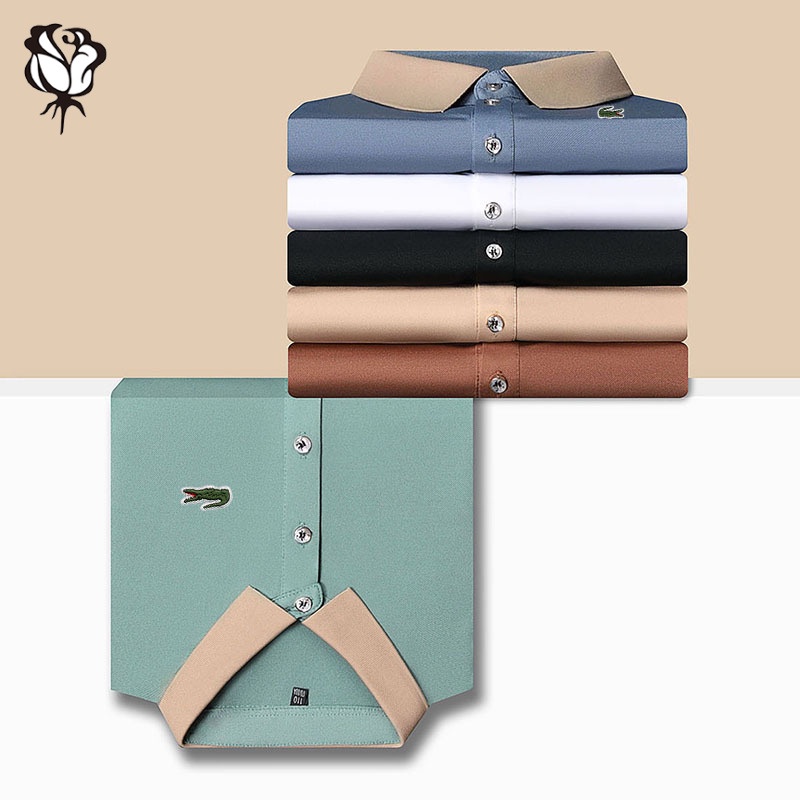 Áo polo Dài Tay Thiết Kế Mới Năng Động Thời Trang Dành Cho Nam