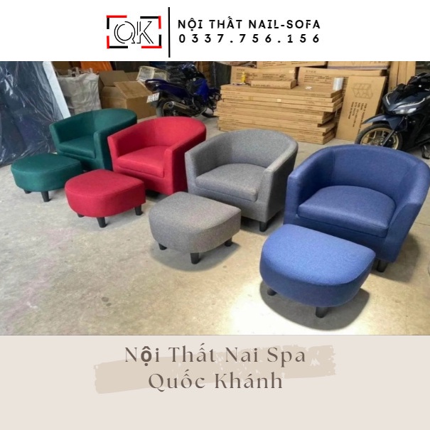 [SALE ĐẬM] -  Sofa đơn thư giãn - ghế nail mini - ghế sofa decor phòng cực xinh  QK