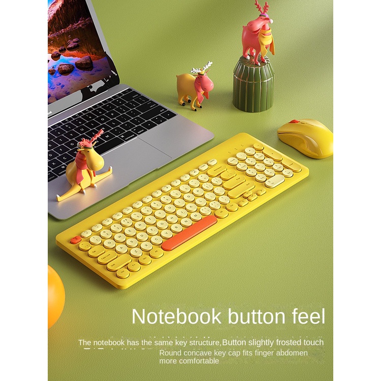 Bộ Bàn Phím Và Chuột Không Dây Kết Nối usb k221