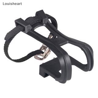 Louisheart 1 đôi bàn đạp xe đạp đạp xe đạp ngón chân kẹp bàn đạp có dây đeo thắt lưng Tfg