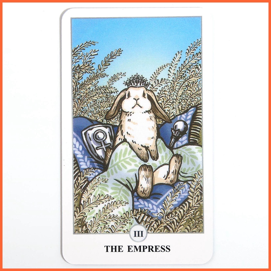 Bộ bài tarot bộ bài oracle cho bảng bói toán số phận trò chơi bộ bài tarot thỏ cho người lớn trò chơi vui nhộn món quà bên oracle chunvn