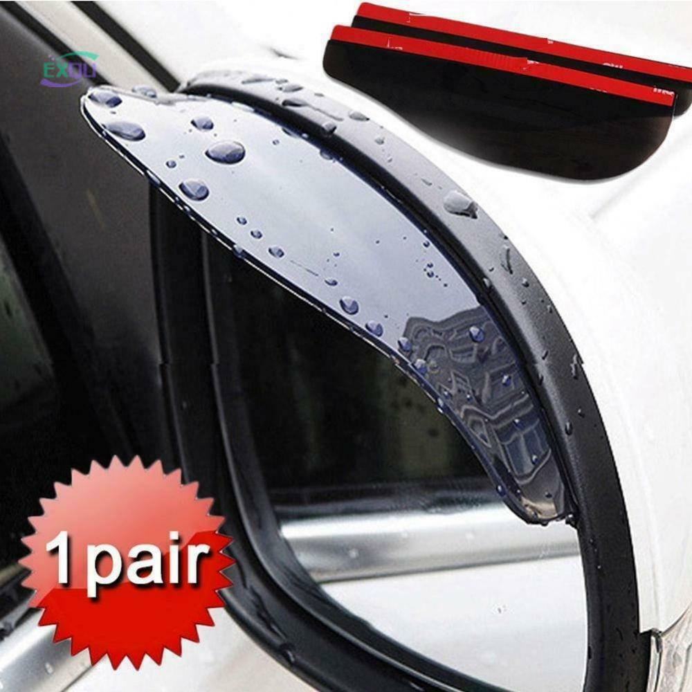 Gương chiếu hậu bên hông tấm che mưa tấm che nắng phía sau tấm che nắng cao su 1 cặp 18 * 6cm