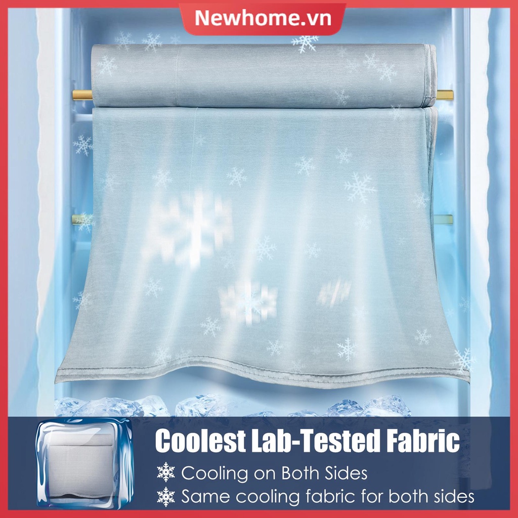 Cooling blanket double-sided lightweight cool summer blanket cooling fiber soft thoải mái cooling blanket q-max hơn 0,4 shoptkc6730
