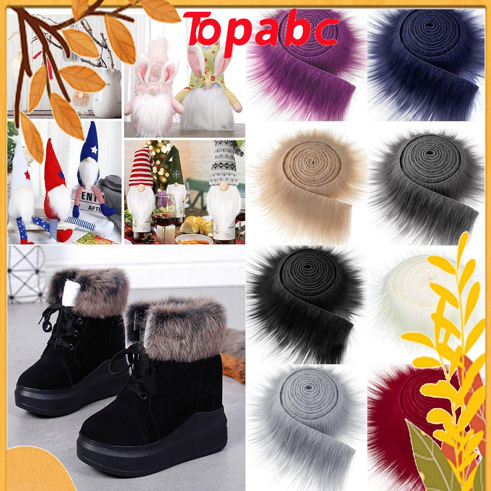 TOP Cuộn Dây Ruy Băng Giả Lông Thú 1.5M Dùng Làm Đồ Thủ Công DIY