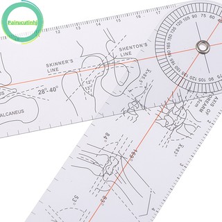 Pairhj multi-ruler goniometer angle ruler joint orthopedics tool instruments vn