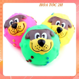 [ Bán sỉ ] ĐỒ CHƠI CHO CHÓ BÓNG MẶT CHÓ CHÍP CHÍP