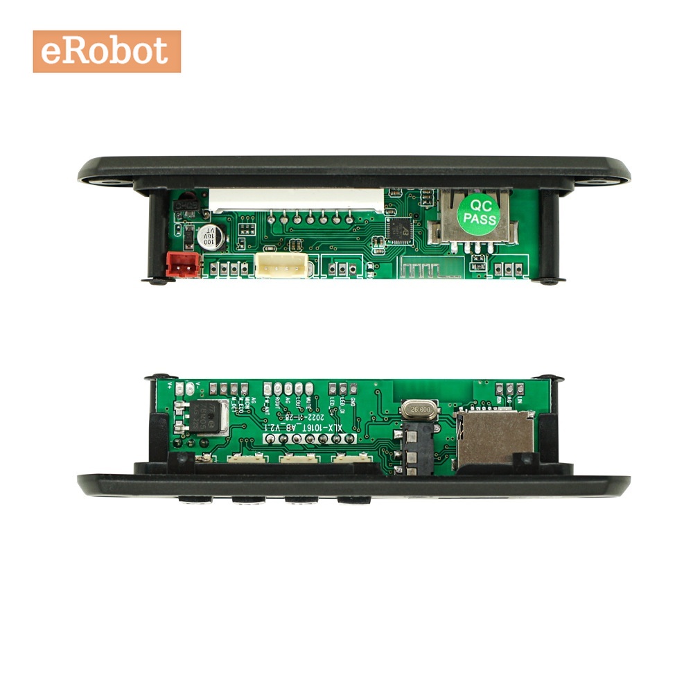 Bảng Mạch Khuếch Đại Âm Thanh 5V 12V Bluetooth 5.0 MP3 FM TF USB 3.5 Mm AUX Cho Xe Hơi