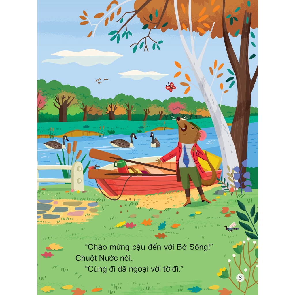 Sách Tác Phẩm Kinh Điển Dành Cho Thiếu Nhi - Gió Qua Rặng Liễu