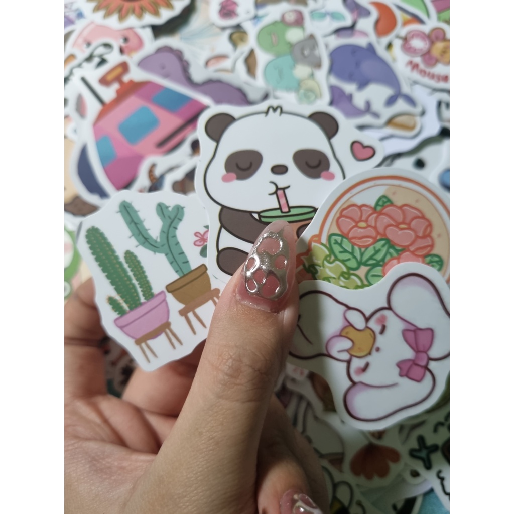 Hình Dán Sticker Mix Ngẫu nhiên Cute Set 10/20/30/50