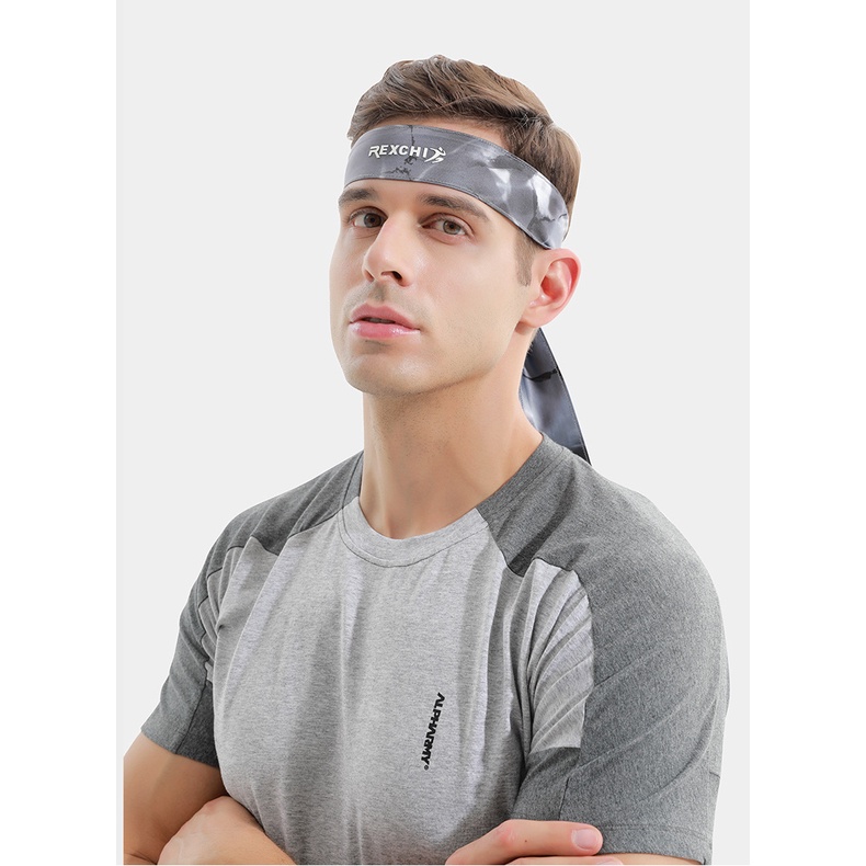 Bbb men's ice silk sports headband basketball running fitness breathable moisture-absorbing sweatband hairband