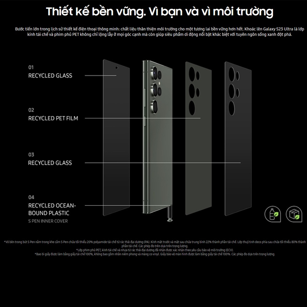 Điện thoại Samsung Galaxy S23 Ultra Exclusixe