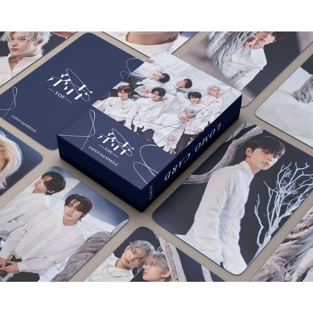 Kpop enhypen japan 3rd single you b ver lomo card small card collector card 55 cái / bộ