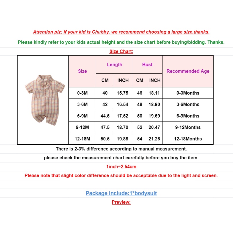 Sơ sinh baby boy gentlemen's bodysuit turn-down tay ngắn kẻ sọc romper Áo liền quần quần áo dự tiệc hàng ngày