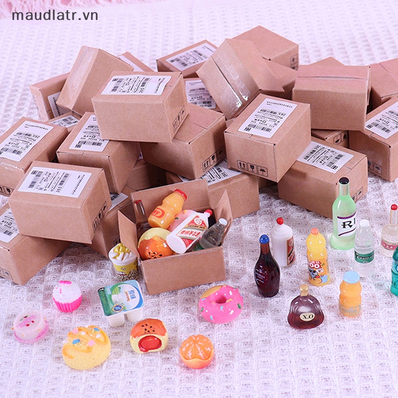 Mm miniature simulation express bưu kiện nhỏ lucky surprise blind box prize bag vn