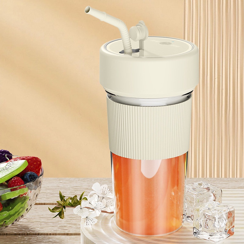 JIASHI Máy ép trái cây cầm tay điện nhỏ Máy ép trái cây gia đình đa chức năng